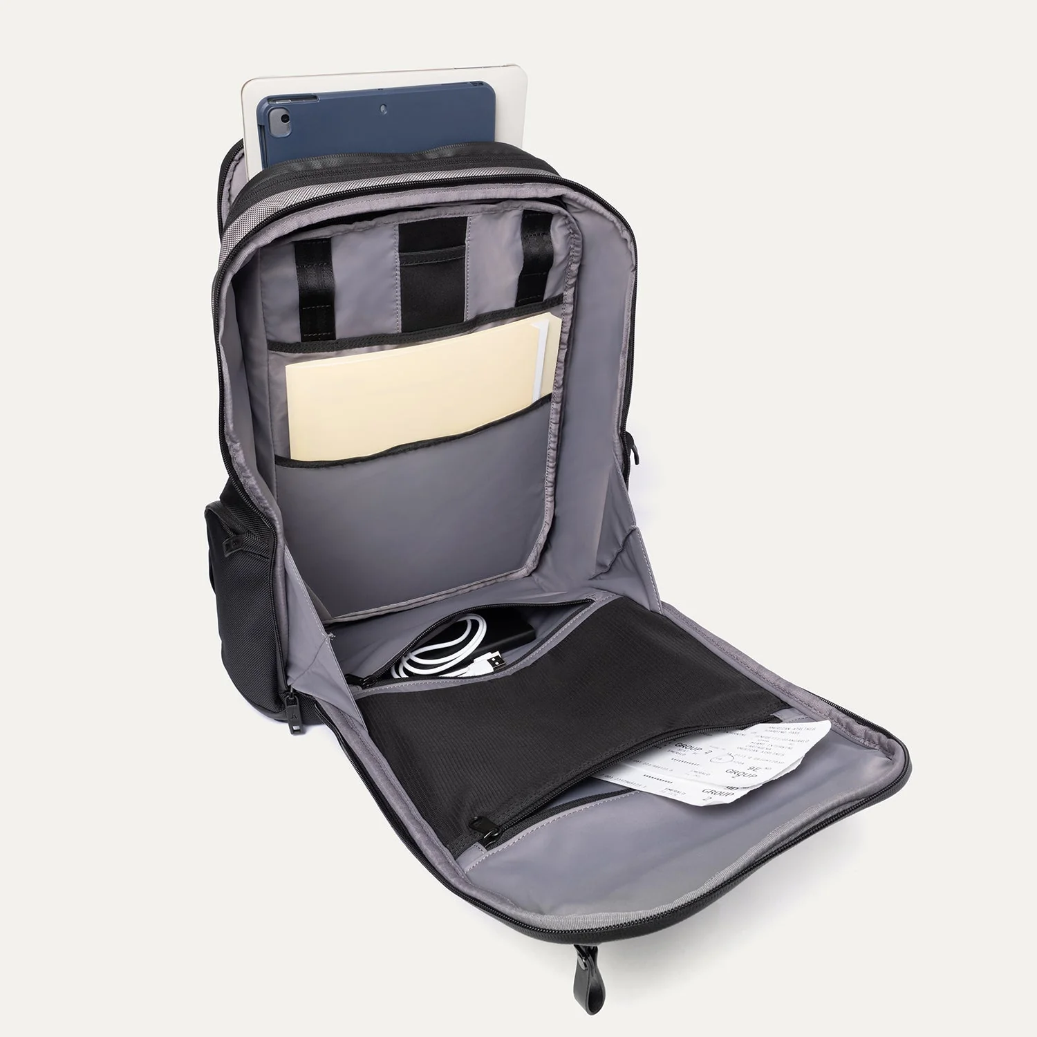 Travelpro® Altitude™ All-Purpose Full Expansion Laptop Backpack 24-34L- Stellar Navy Grey - Image 14