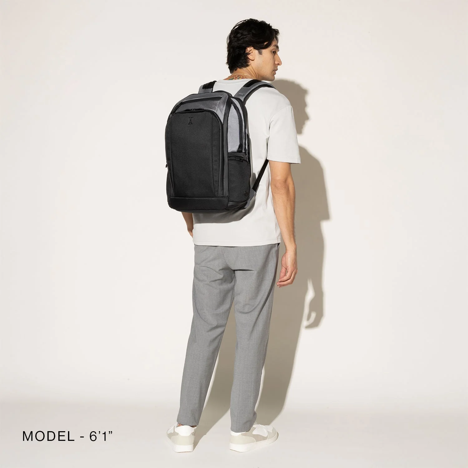 Travelpro® Altitude™ All-Purpose Full Expansion Laptop Backpack 24-34L- Stellar Navy Grey - Image 15