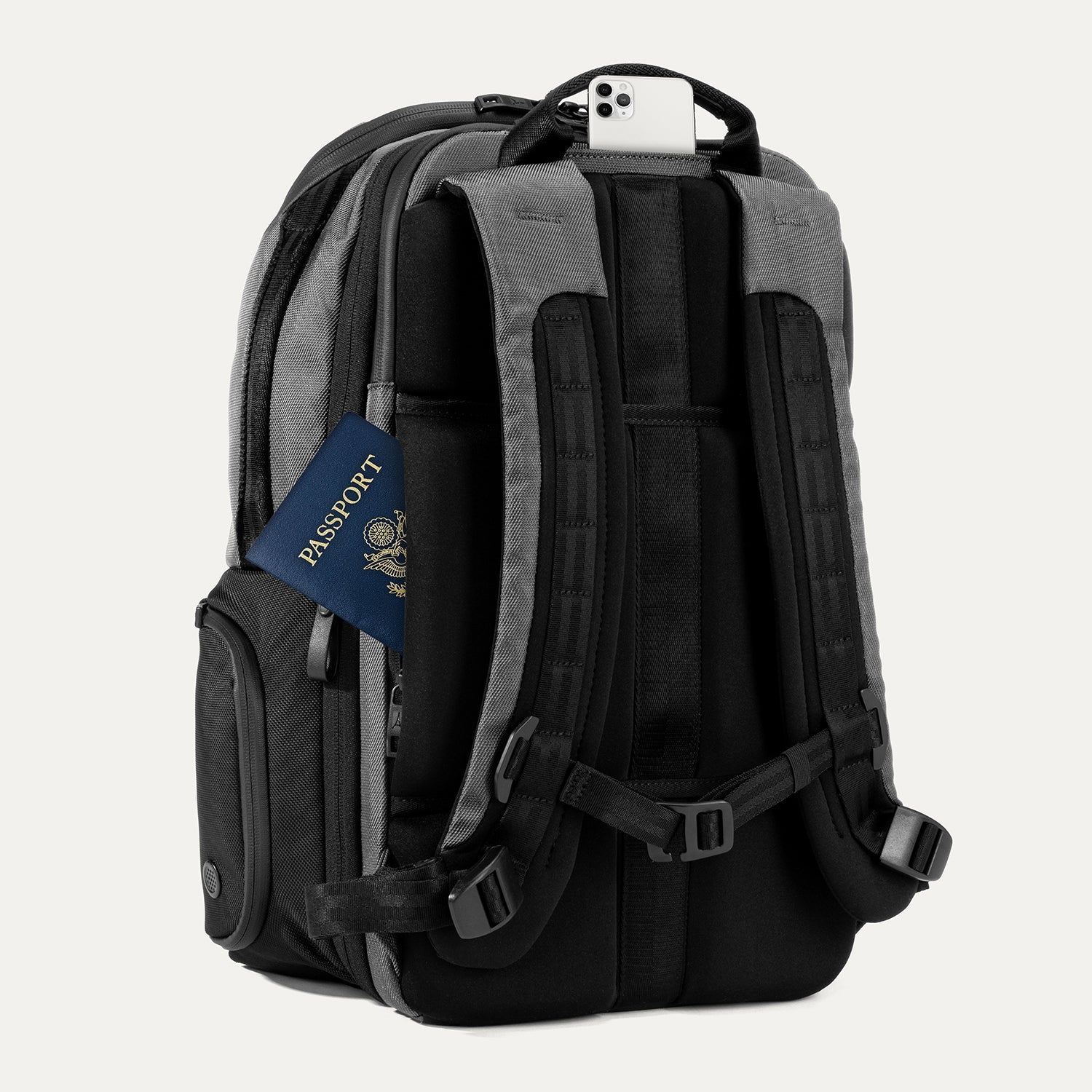 Travelpro® Altitude™ All-Purpose Full Expansion Laptop Backpack 24-34L- Stellar Navy Grey - Image 17