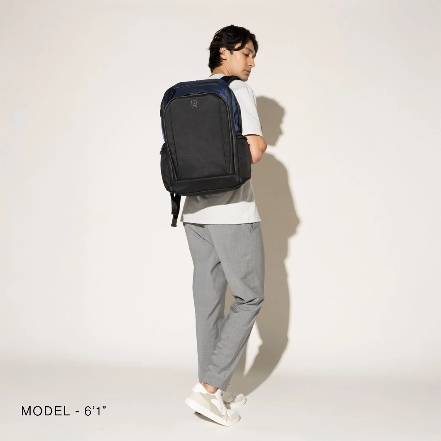 Travelpro® Altitude™ All-Purpose Full Expansion Laptop Backpack 24-34L- Stellar Navy Grey - Image 24