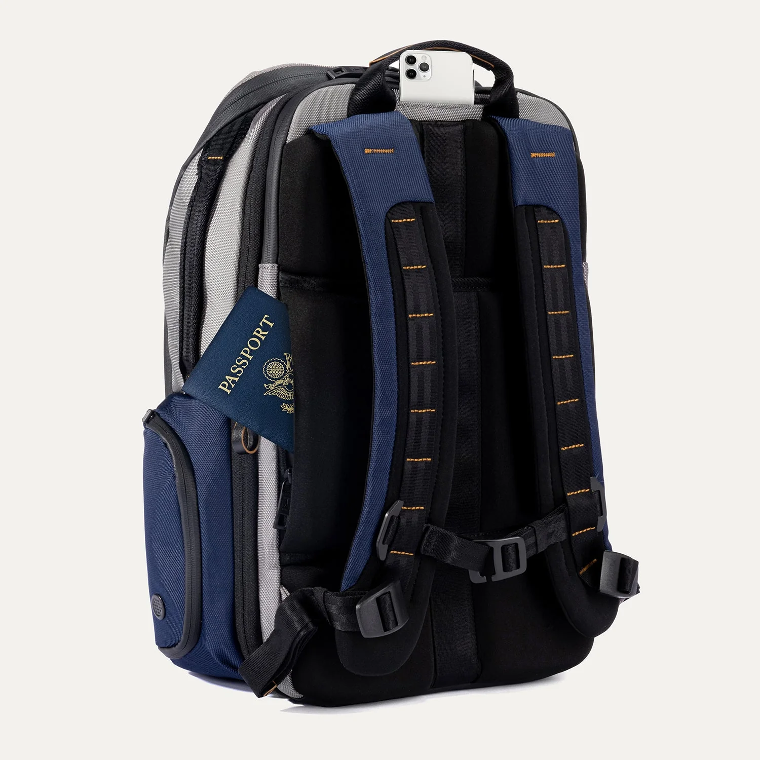 Travelpro® Altitude™ All-Purpose Full Expansion Laptop Backpack 24-34L- Stellar Navy Grey - Image 34