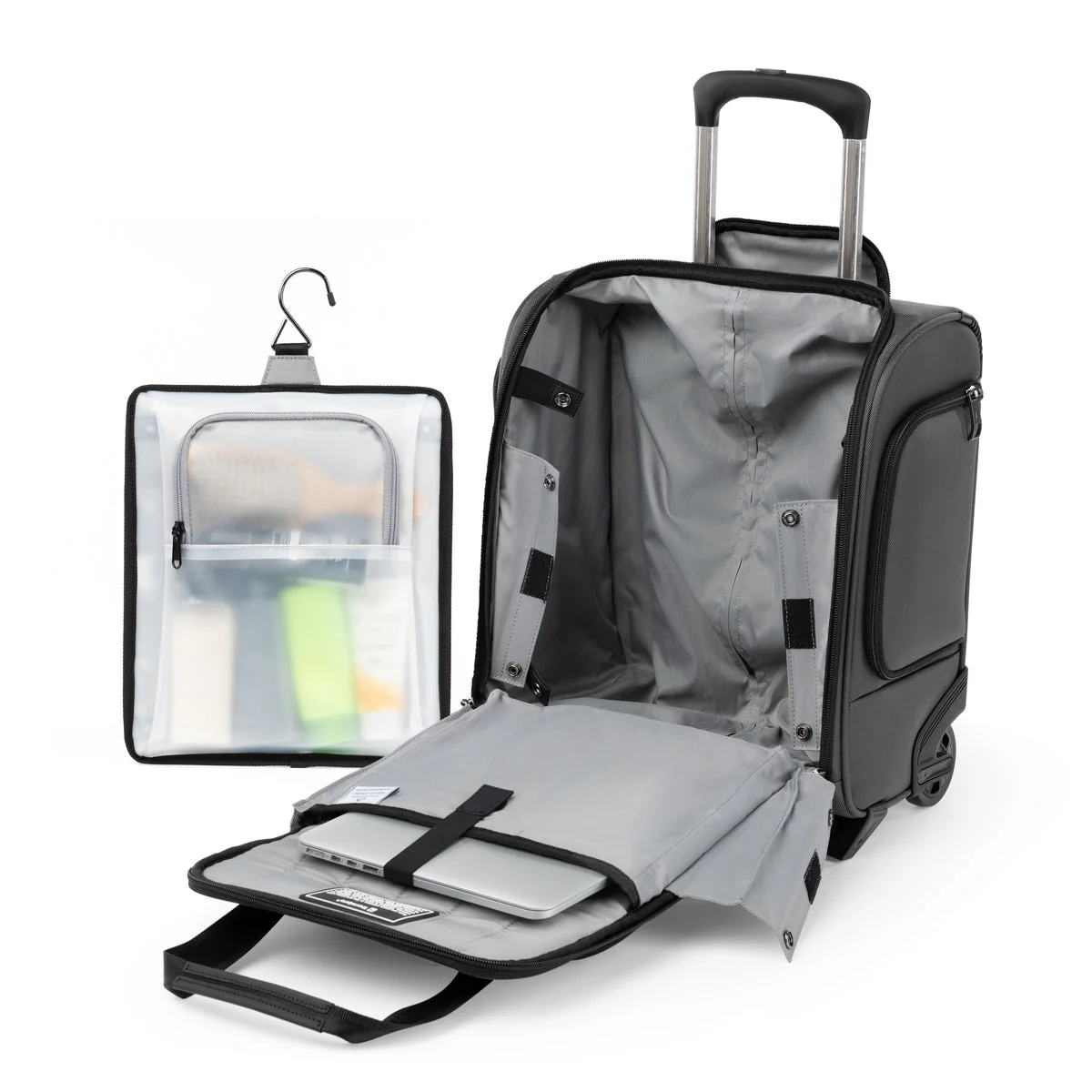 Crew™ Classic Rolling UnderSeat Carry-On - Titanium Grey - Image 15