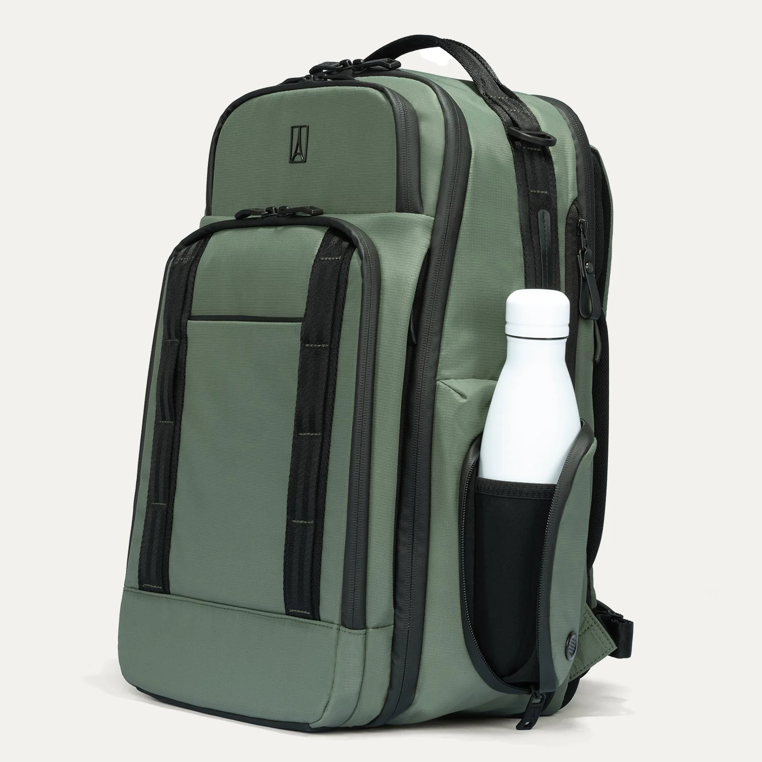 Travelpro® Altitude™ Large Expandable Laptop Backpack 30-36L- Field Green - Image 9