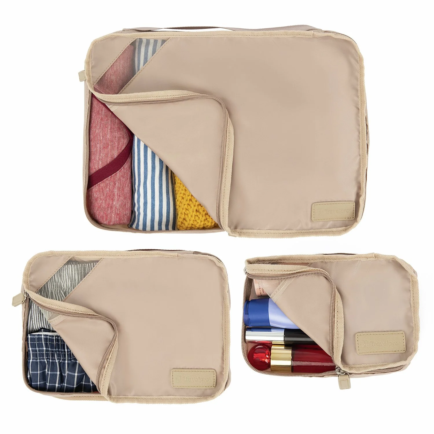 Travelpro® Essentials™ 3 Pack Packing Cube Set (small/med/large) - Image 7