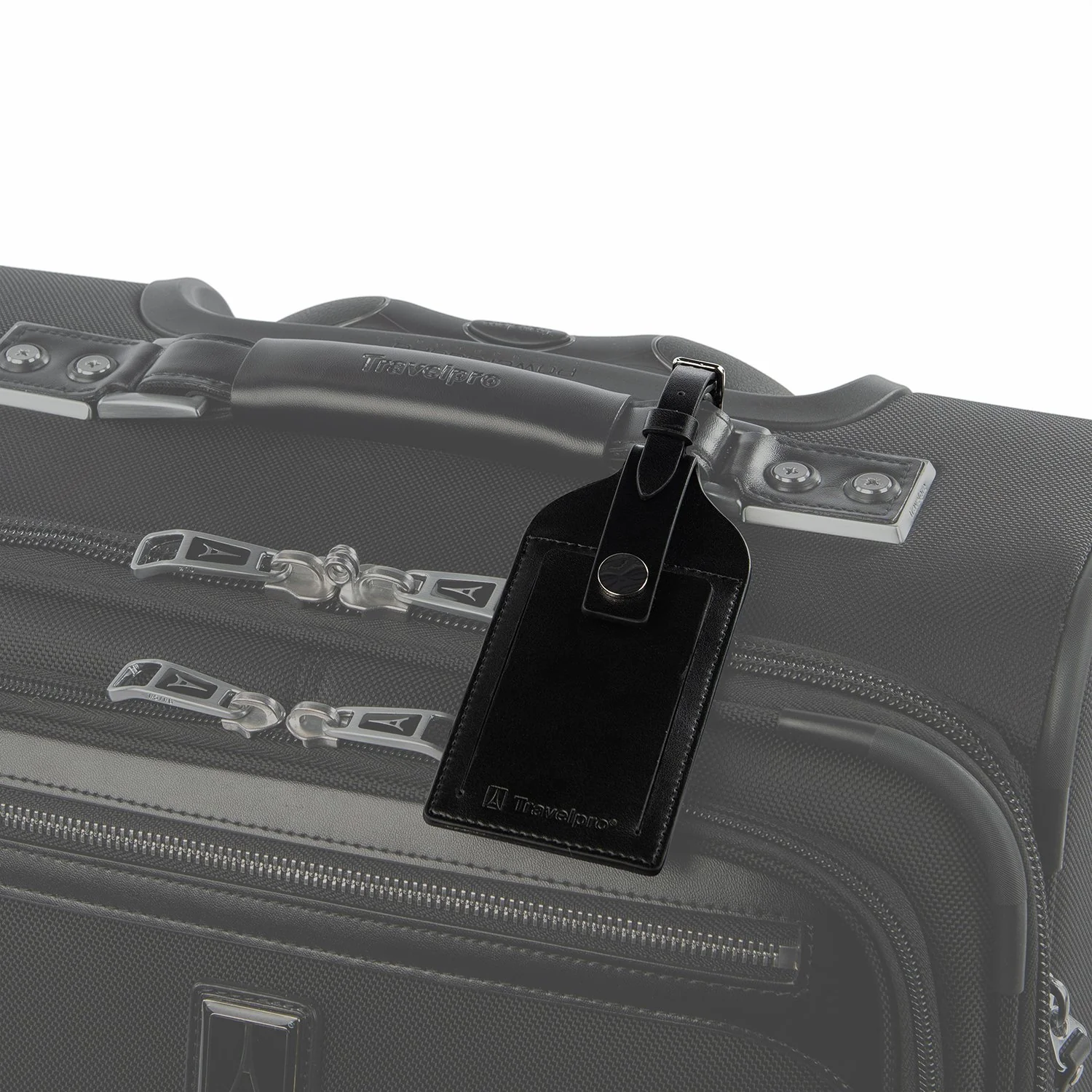 Travelpro® Essentials™ Leather Luggage Tag - Image 3