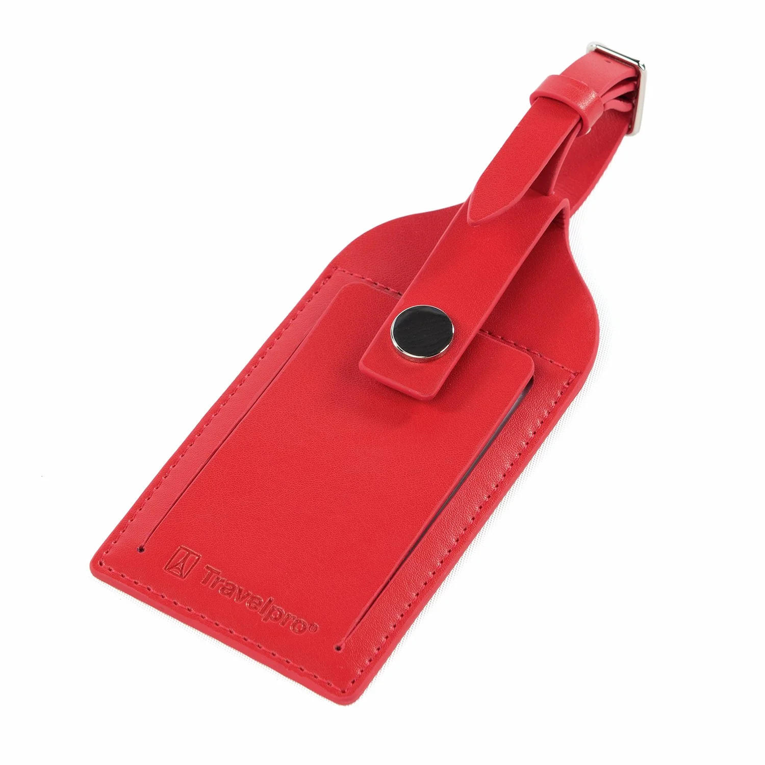 Travelpro® Essentials™ Leather Luggage Tag - Image 4