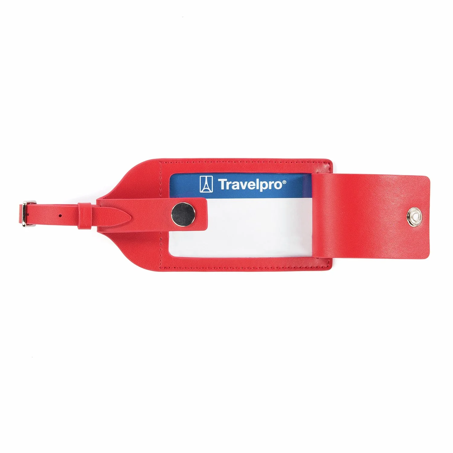 Travelpro® Essentials™ Leather Luggage Tag - Image 5