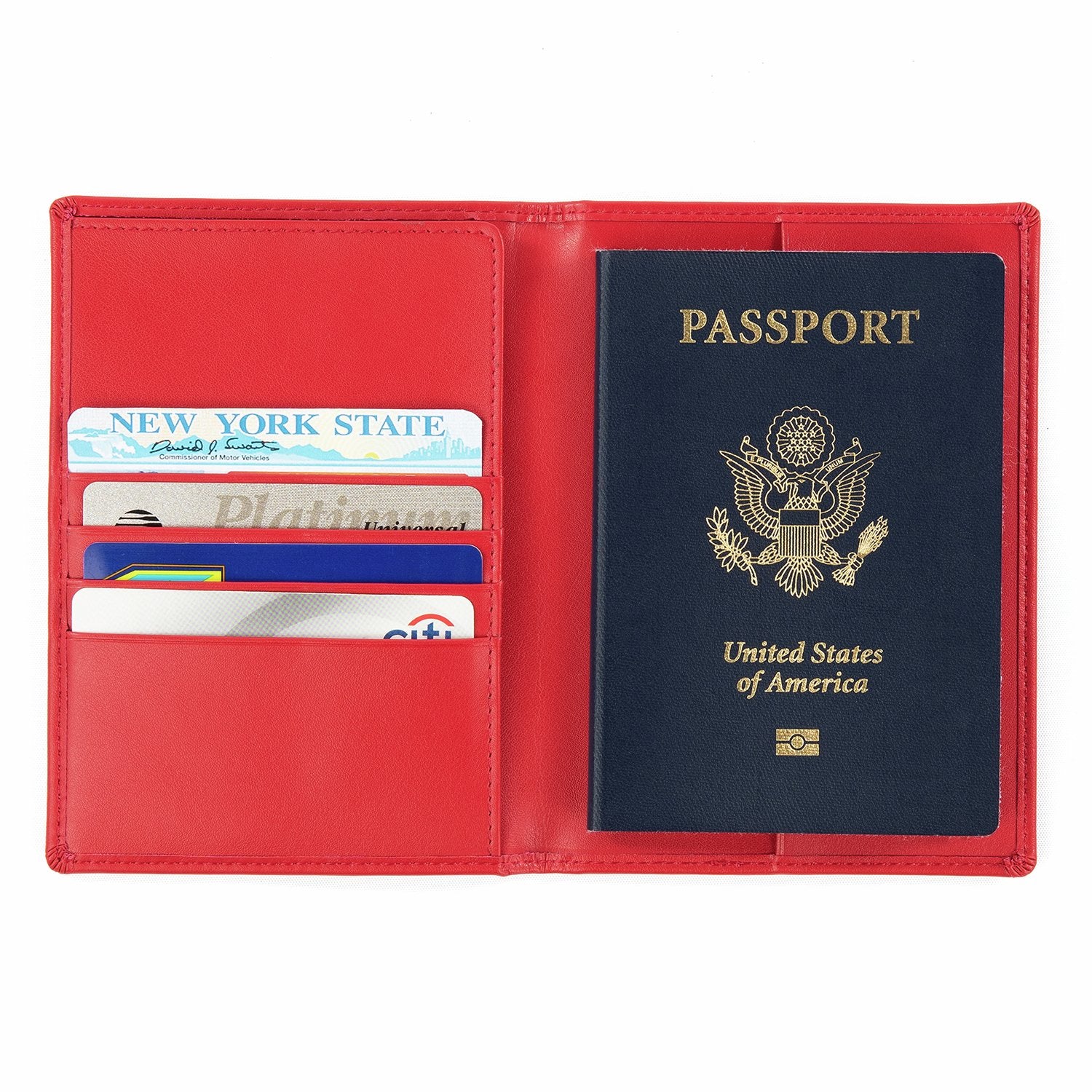 Travelpro® Essentials™ Leather Passport Cover - Image 5