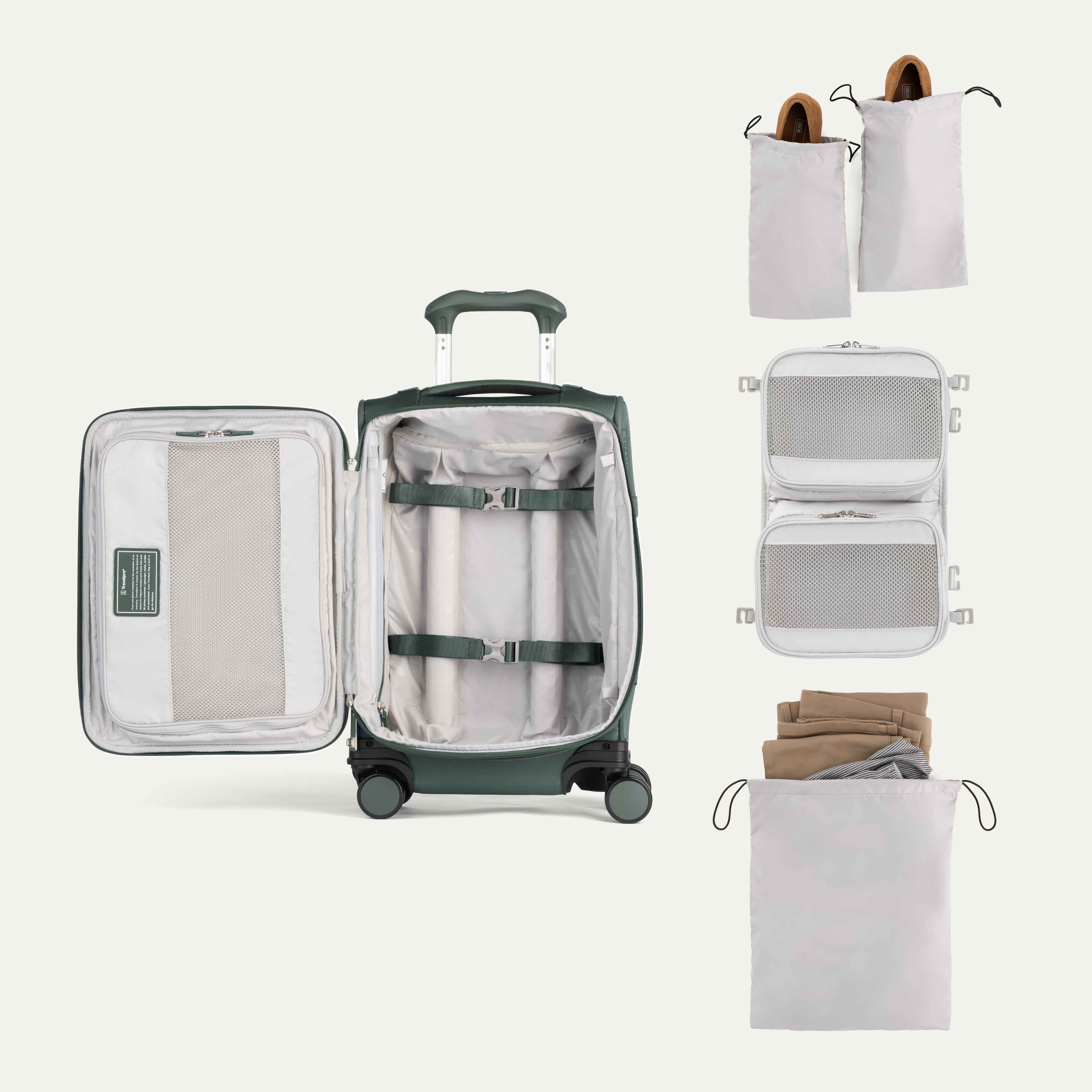 VersaPack®+ Compact  Carry-on Spinner- Elemental Blue - Image 23