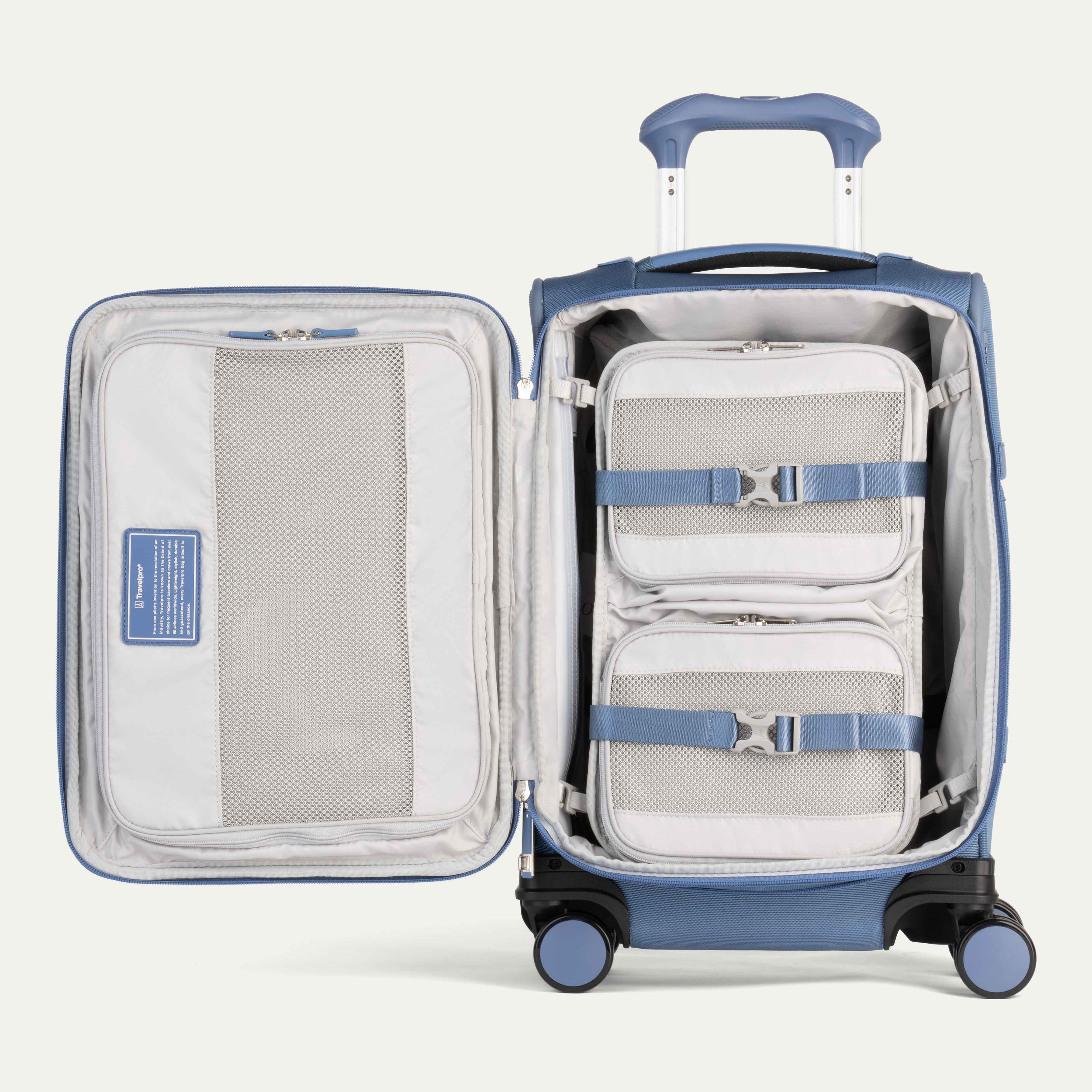 VersaPack®+ Compact  Carry-on Spinner- Elemental Blue - Image 3